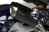 Brocks Predator Slip-On w/ Electro-Black Stainless Muffler for Yamaha R1