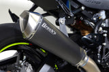 Brocks Predator Full Exhaust System - Ti Front Section w/ Electro-Black Muffler for Suzuki GSXR 1000