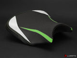 Luimoto Team Kawasaki Rider Seat Cover for Kawasaki Z650