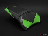 Luimoto Team Kawasaki Passenger Seat Cover for Kawasaki Ninja 650