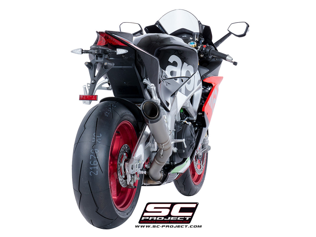 SC Project S1 High Position Slip-On Exhaust for Aprilia RSV4 RR