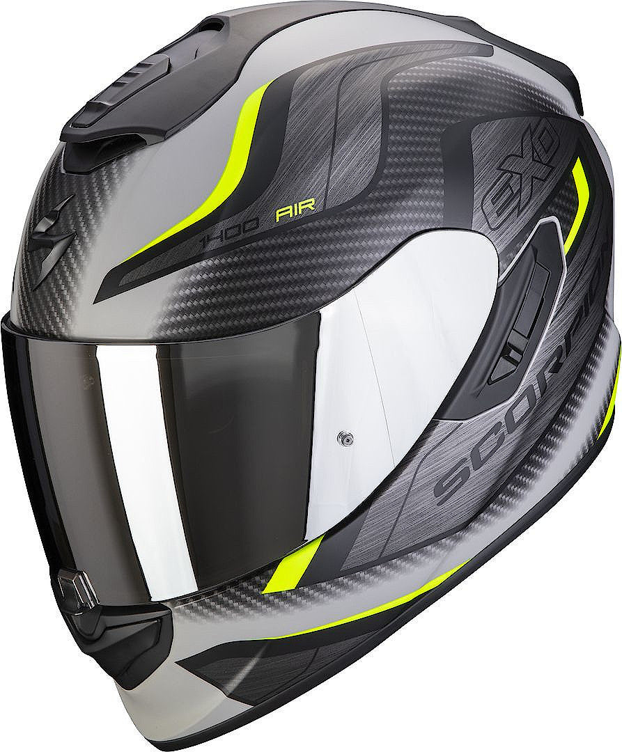 Scorpion EXO 1400 Evo Air Attune Helmet XS Gray Yellow
