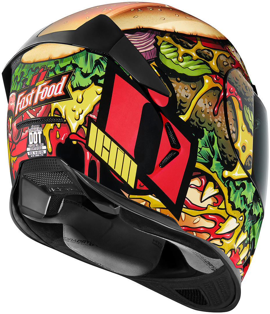 icon airframe pro fastfood helmet Buy Icon Airframe Pro Fastfood Helmet Online with Free Shipping – superbikestore