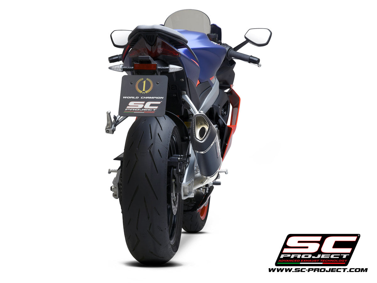 SC Project CR-T Full Exhaust System Stainless For Aprilia RS 660 20-22