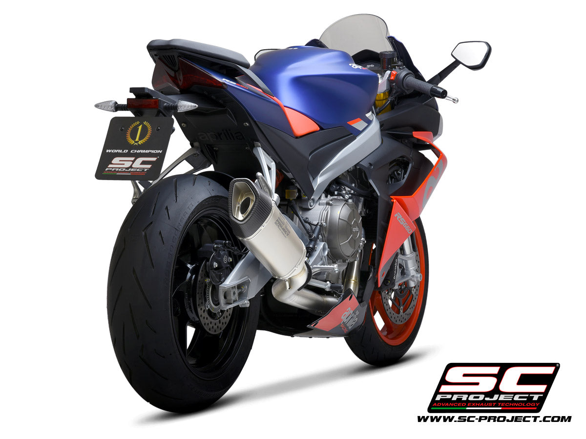 SC Project CR-T Full Exhaust System Stainless For Aprilia RS 660 20-22