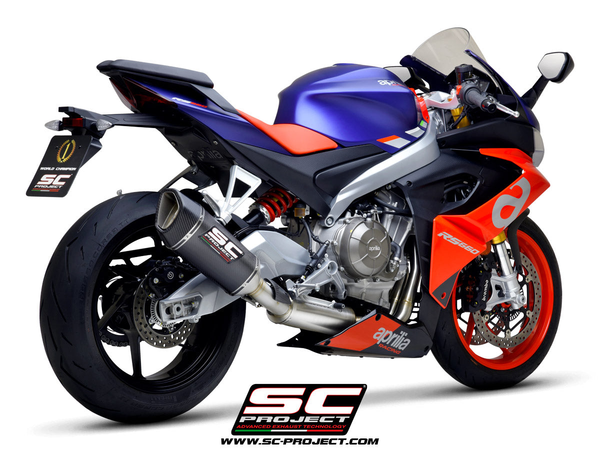 SC Project SC1-R Full Exhaust System For Aprilia RS 660 (2020-22)