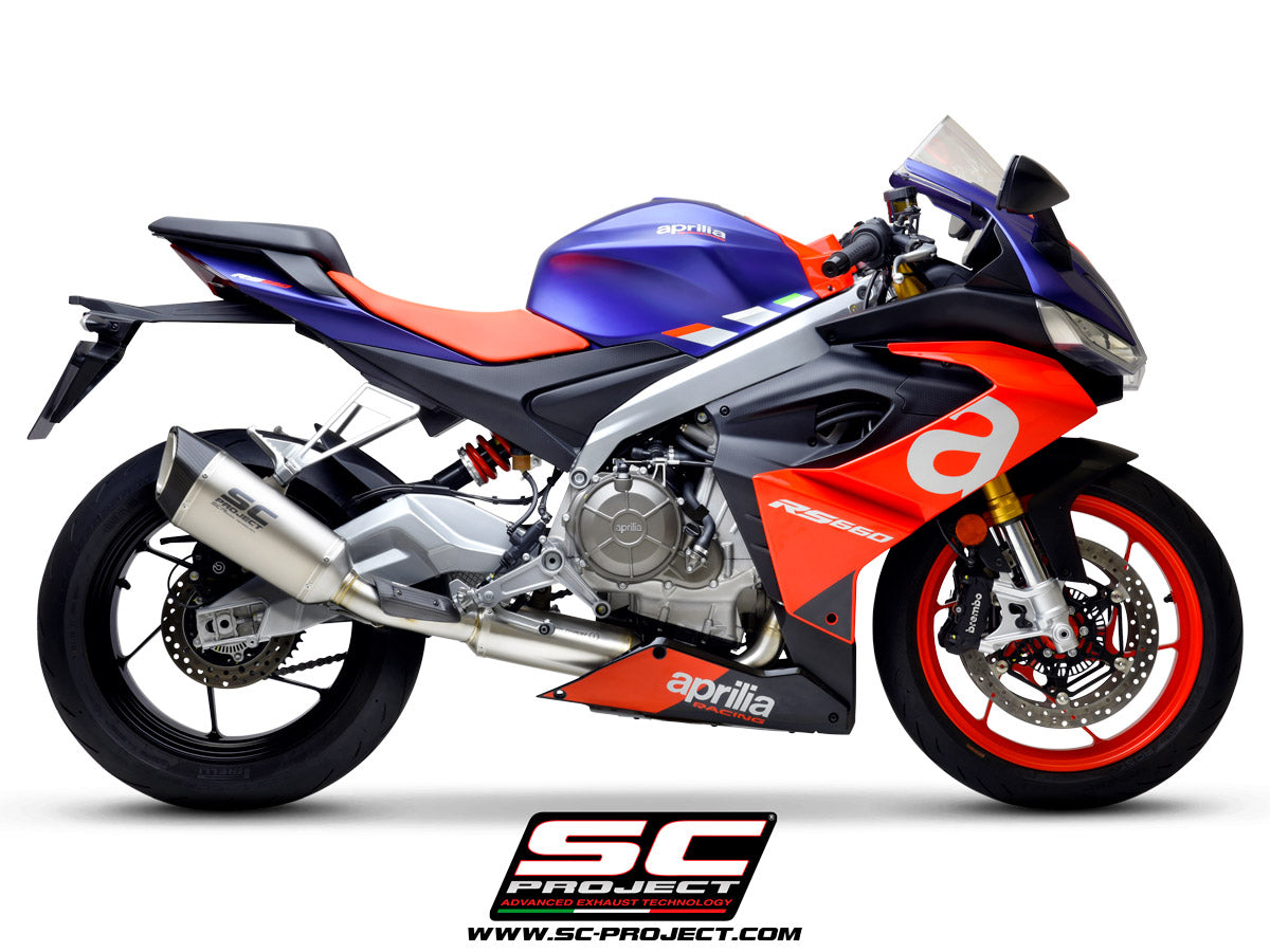 SC Project SC1-R Full Exhaust System For Aprilia RS 660 (2020-22)