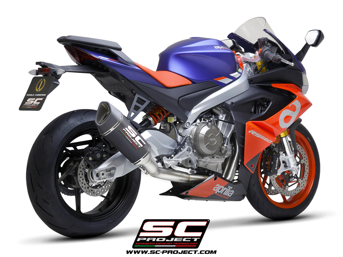 SC Project SC1-R Full Exhaust System Race For Aprilia RS 660 (2020-22)