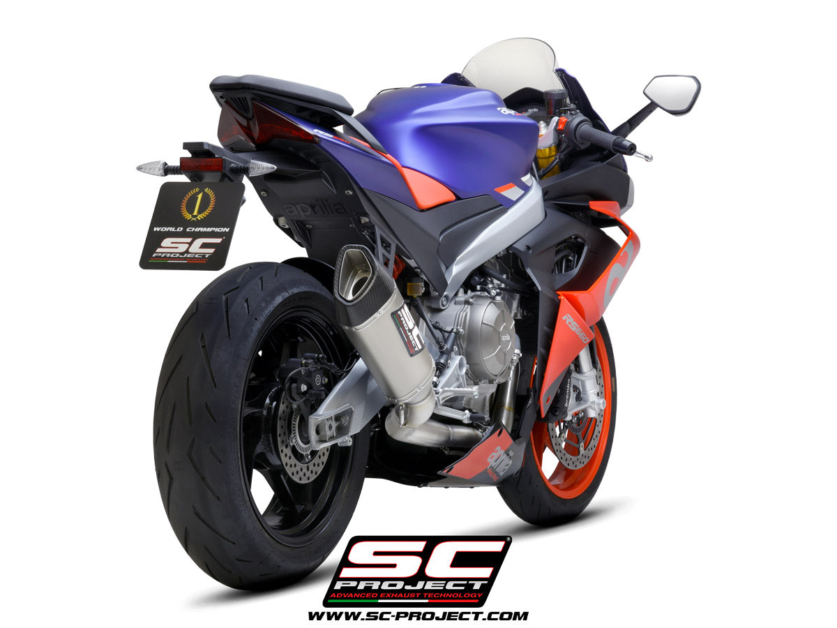SC Project SC1-R Full Exhaust System Race For Aprilia RS 660 (2020-22)