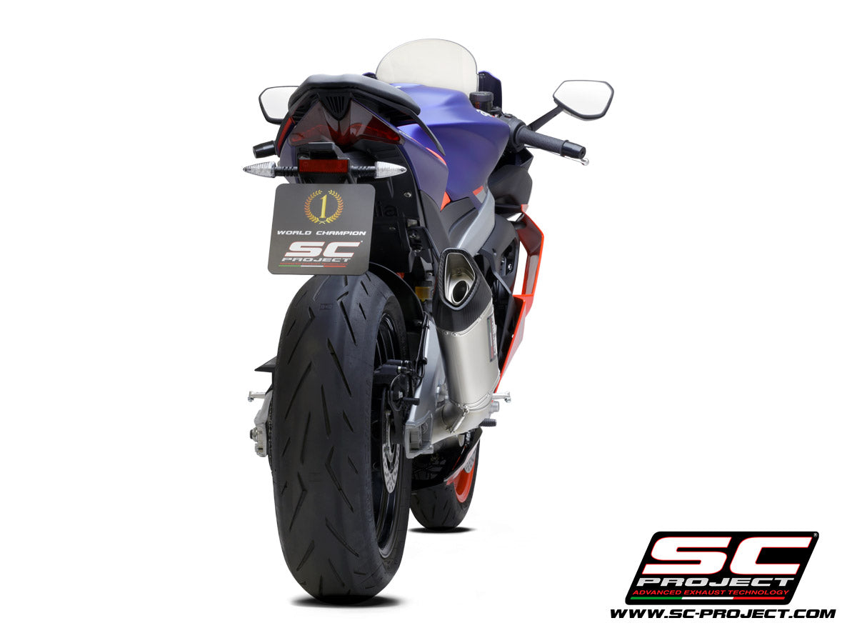 SC Project SC1-R Full Exhaust System Race For Aprilia RS 660 (2020-22)