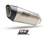 SC Project SC1-R Slip-On Exhaust For Aprilia RSV4 250mm - 2021-23