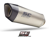 SC Project SC1-R Slip-On Exhaust For Aprilia RSV4 350mm - 2021-23