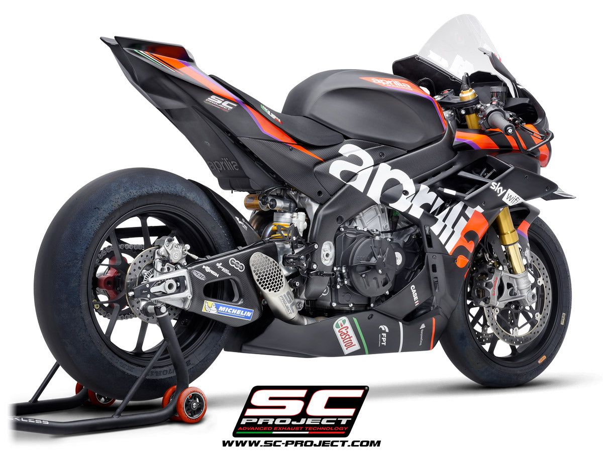 SC Project GP-22 Slip-On Exhaust For Aprilia RSV4 - 2021-23