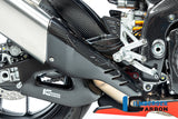 Ilmberger Carbon Fibre Muffler Protector For Aprilia RSV4 2021-22