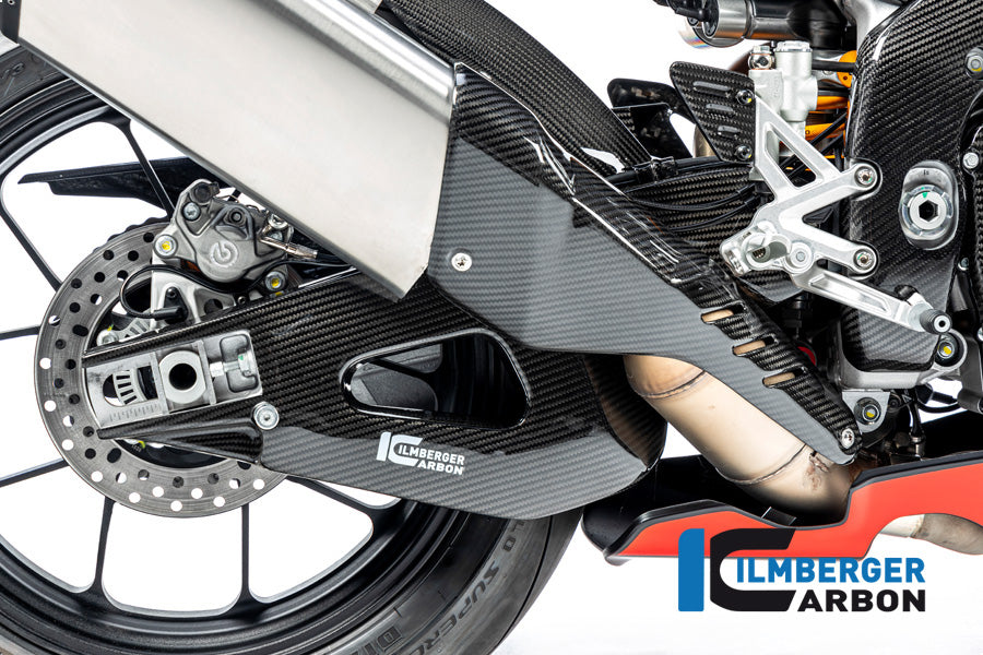 Ilmberger Carbon Fibre Right Swing Arm Cover For Aprilia RSV4 2021-22