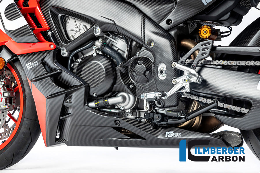 Ilmberger Carbon Fibre Bellypan for Aprilia Tuono V4 1100 RR 202122