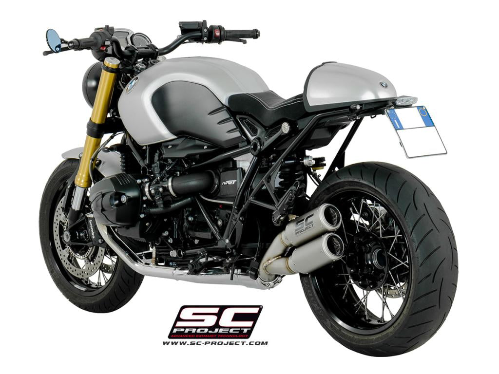 Buy SC Project CR-T Twin Slip-On Exhaust for BMW R NineT Online –  superbikestore