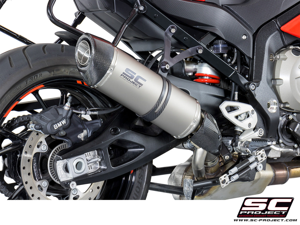 SC Project Oval Slip-On Exhaust for BMW S1000 XR 2017-19