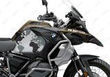 SCD BMW R1250GS Adventure Style Exclusive (Silver Tank) The Globe Black & Grey Stickers