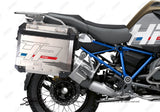 SCD BMW R1250GS Adventure Style Exclusive (Silver Tank) HP Edition With Full Frame & Panniers Stickers