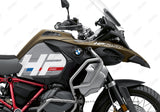 SCD BMW R1250GS Adventure Style Exclusive (Silver Tank) HP Edition With Full Frame & Panniers Stickers