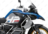 SCD BMW R1250GS Adventure Style HP (Silver Tank) HP Edition With Subframe and Panniers Stickers