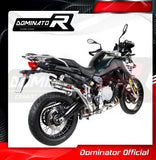 Dominator GP1 Slip-On Exhaust for BMW F850GS 2021-22