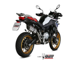 Mivv Sound Slip-On Exhaust For BMW F850GS 2018-22