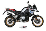 Mivv Delta Race Slip-On Exhaust For BMW F850GS 2018-22