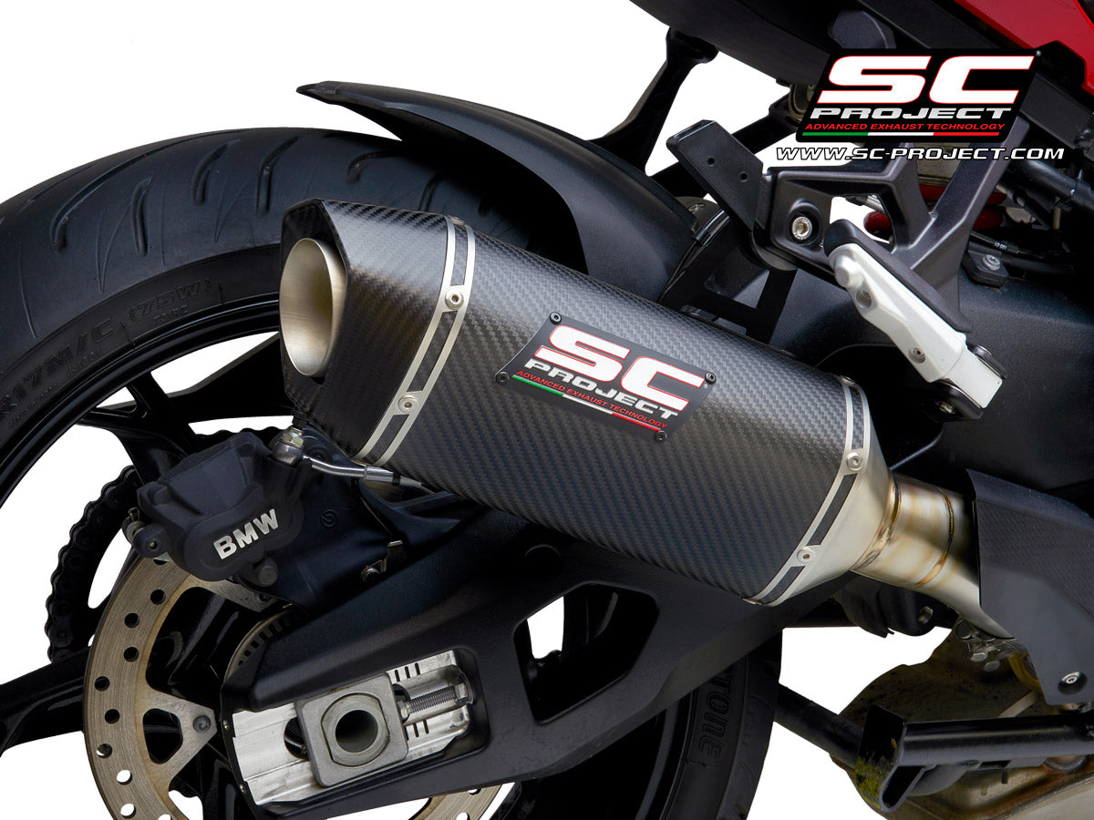 SC Project SC1-S Slip-On Exhaust For BMW S 1000 XR 2020-23