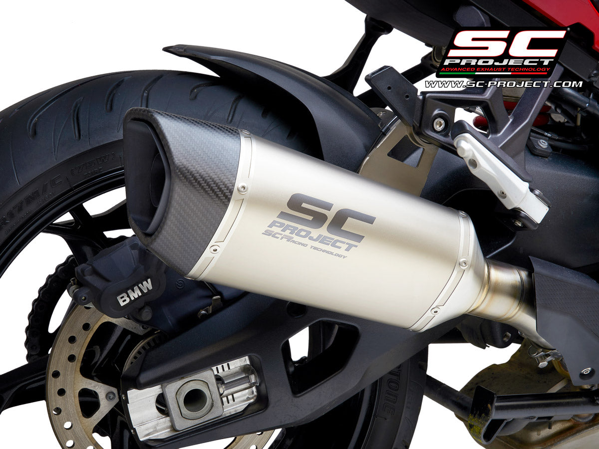 SC Project SC1-R Slip-On Exhaust for BMW S 1000 XR 2020-23