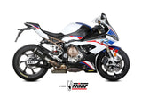 Mivv MK3 Carbon Slip-On Exhaust for BMW S1000RR 2019-22