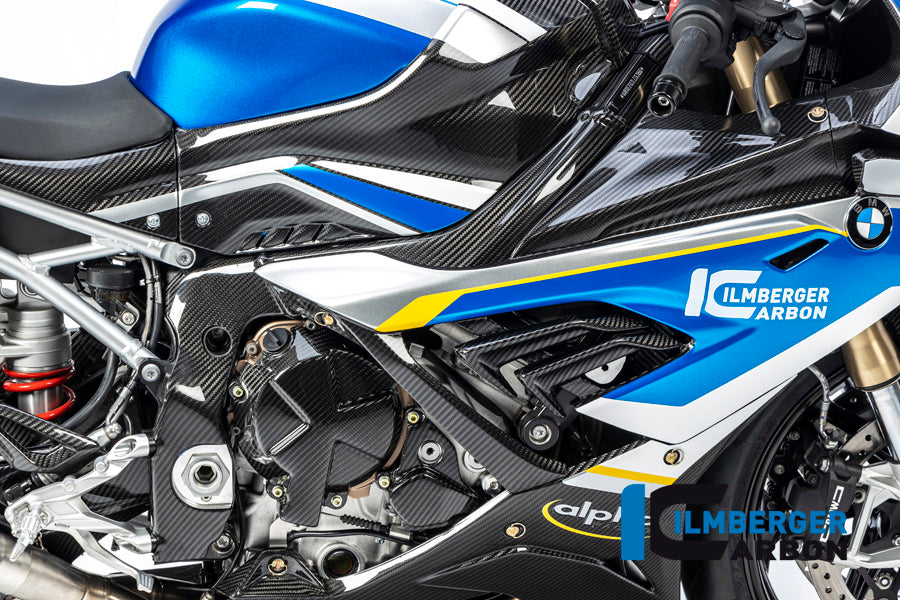 Ilmberger Carbon Fibre Small Right Frame Cover for BMW S1000RR 2019-22