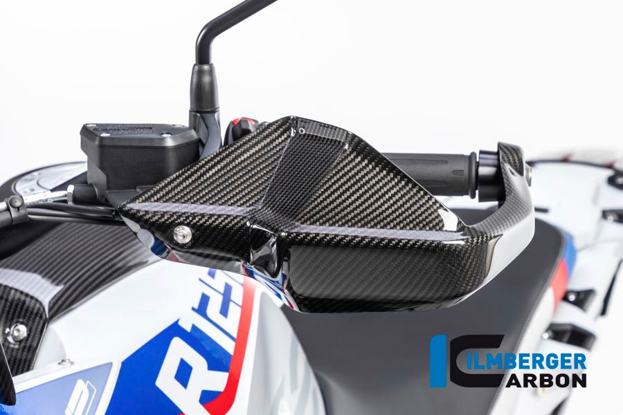 Ilmberger Carbon Fibre Left Hand Protector For BMW R 1250 GSA 2019-22