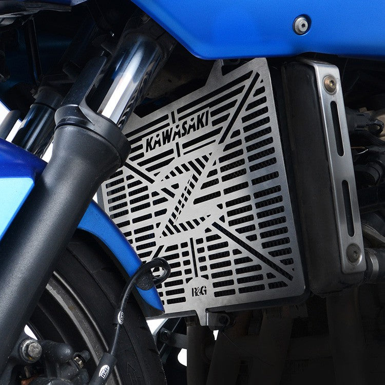R&G Racing Branded Radiator Guard for Kawasaki Ninja 1000