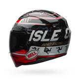 Bell Qualifier DLX Isle Of Man Black/Red Helmet