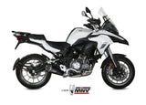 Mivv Delta Race Slip-On Exhaust for Benelli TRK 502