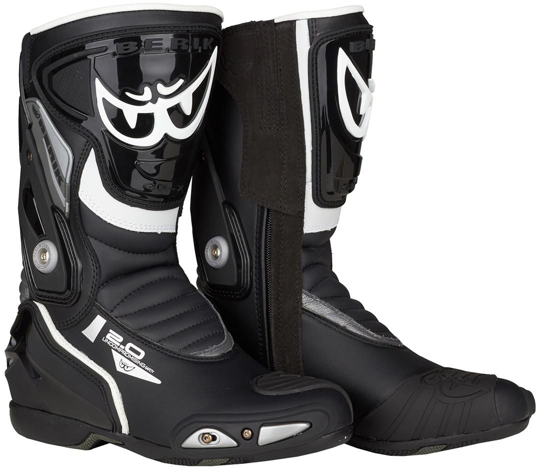 Berik Boots Botas Moto Berik Berik Shaft Boots 37 Black/Gray/White