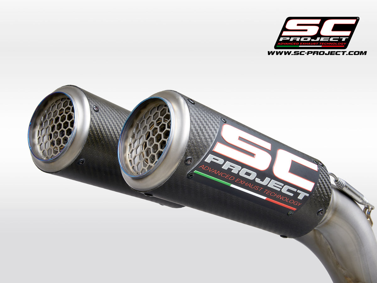 SC Project CR-T M2 Half-System 2-1-2 For Ducati Panigale V4 S 2019-20