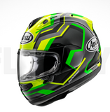 Arai RX-7V Evo RSW Fluor Yellow Helmet