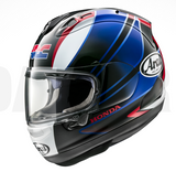 Arai RX-7V Evo Honda CBR Blue Helmet