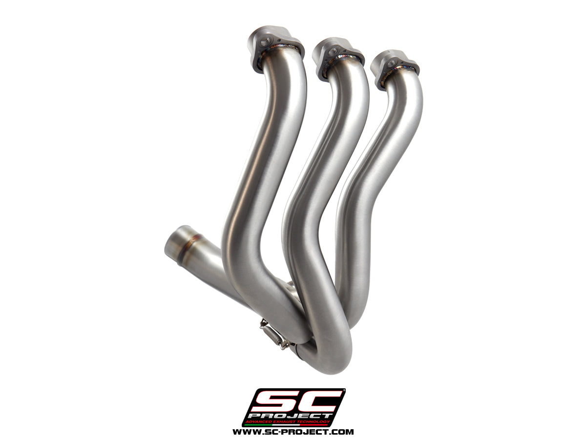 SC Project SC1-R Full Exhaust System 3-1 for Triumph Street Triple RS 2020-22