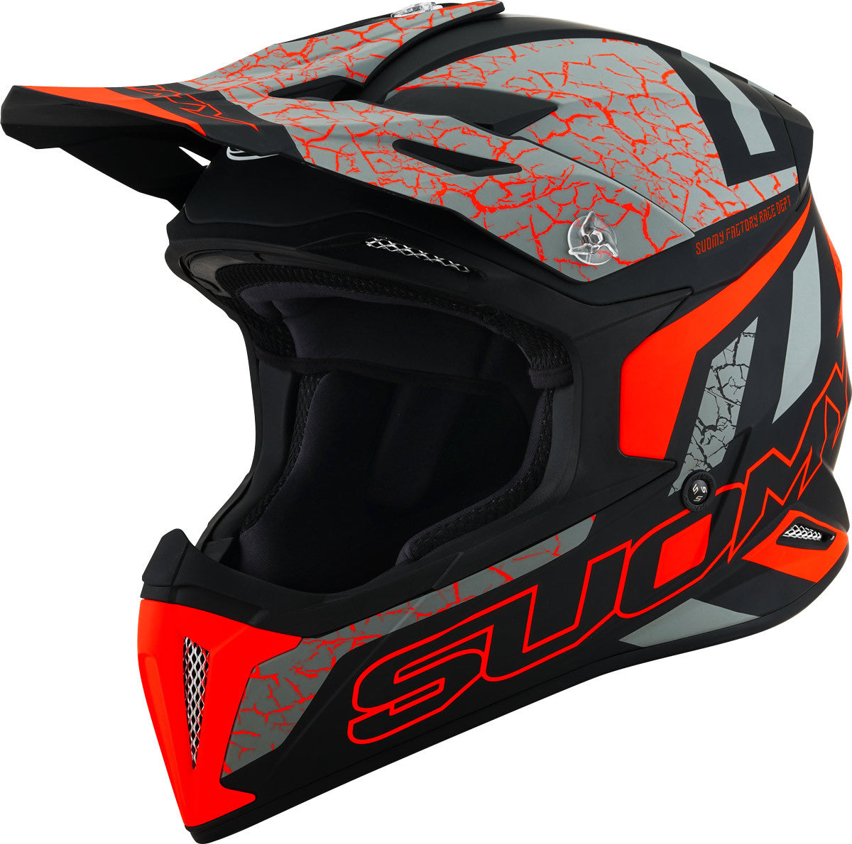 Suomy X Wing Reel Motocross Helmet XS Red