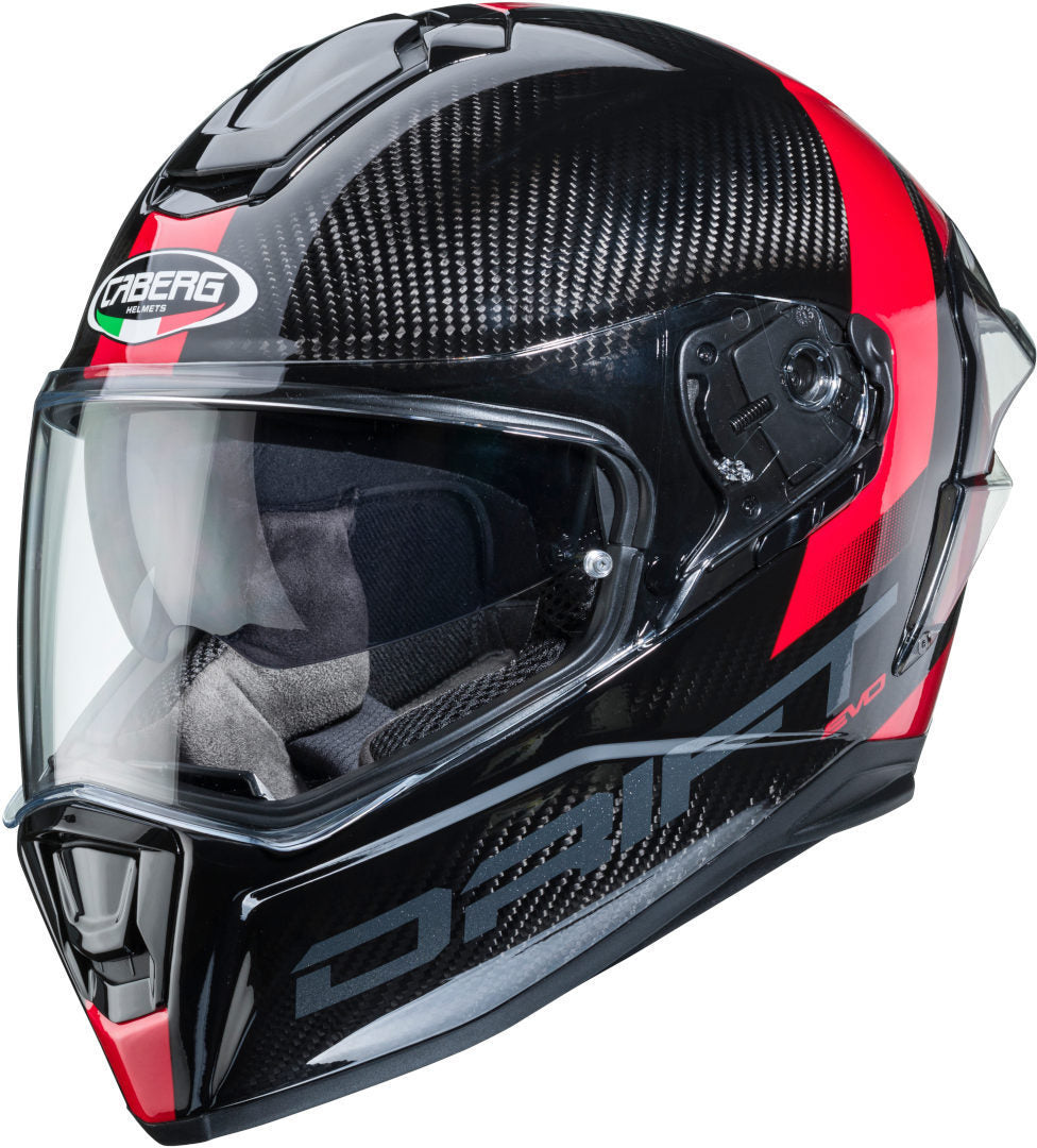 Caberg Drift Evo Sonic Carbon Helmet XS Black Red