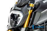 Ilmberger Carbon Fibre Headlight Cover for Ducati Diavel 1260 2019-22