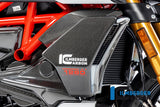 Ilmberger Carbon Fibre Right Radiator Cover for Ducati Diavel 1260 2019-22