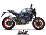 SC Project Conic Slip-On Exhaust for Ducati Monster 937 2021-22