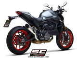 SC Project S1 Slip-On Exhaust for Ducati Monster 937 2021-22