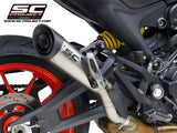 SC Project S1 Slip-On Exhaust for Ducati Monster 937 2021-22