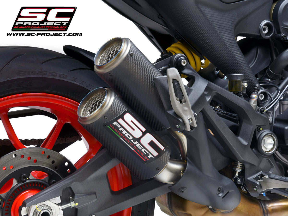 Ducati monster 821 sc best sale project exhaust